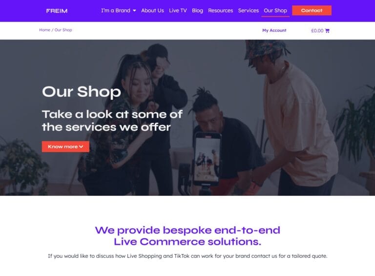 Freim.studio shop hero